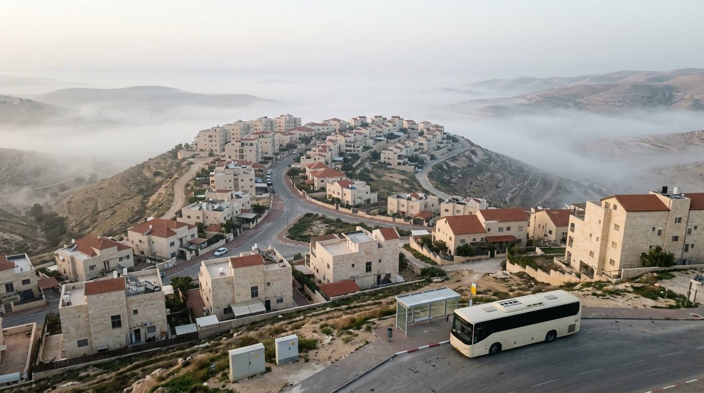Scenic view of Vered Jericho in Judea & Samaria