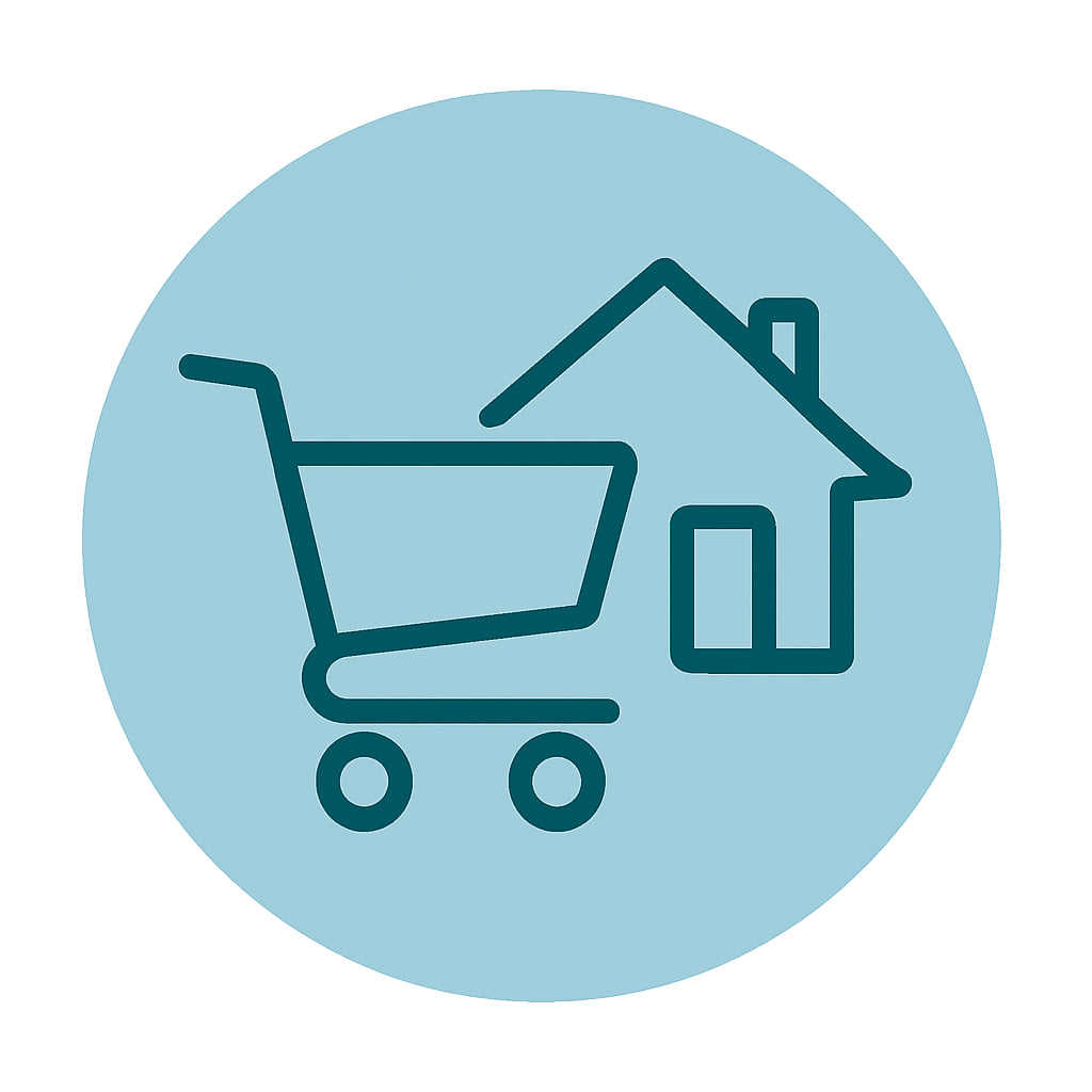 Local and regional services icon