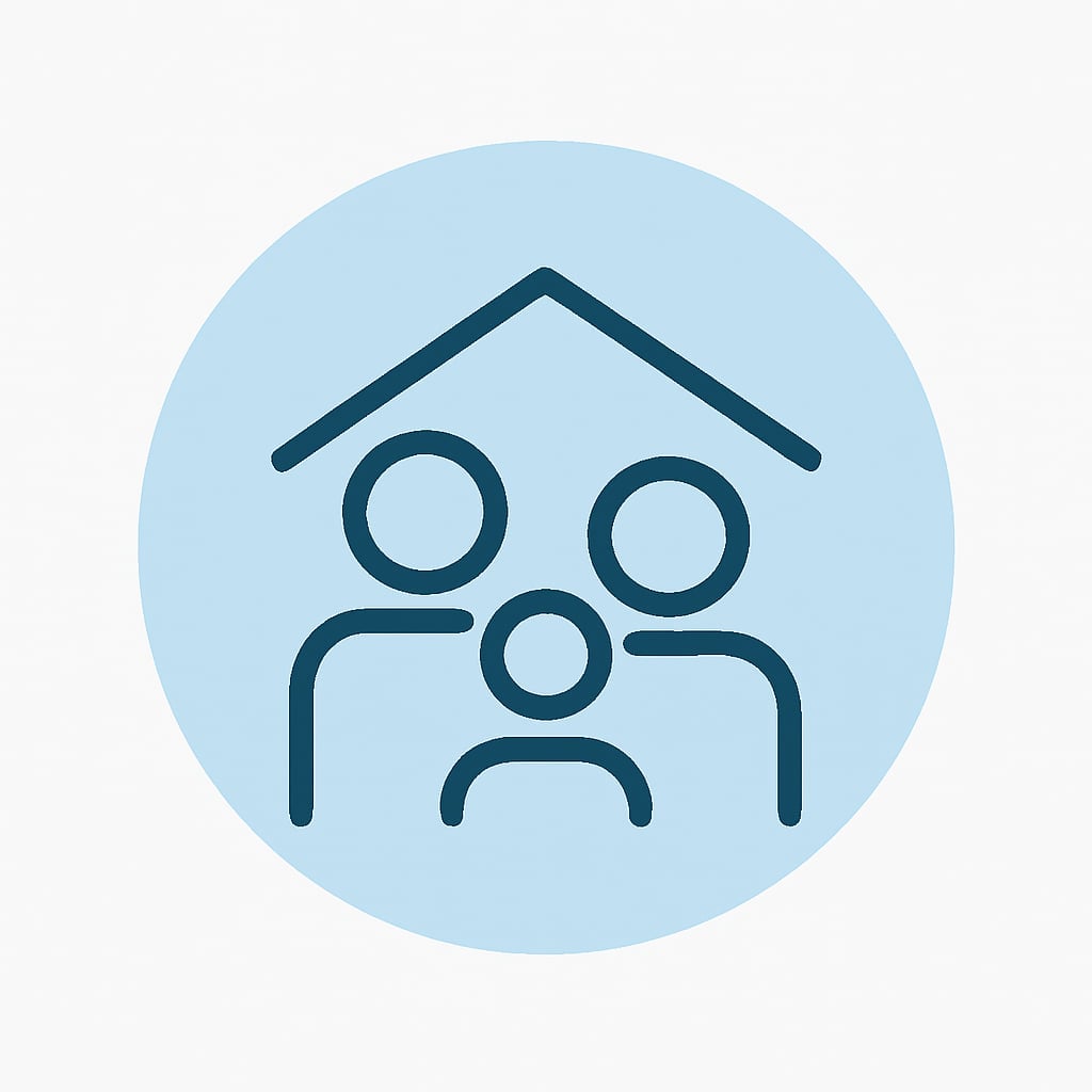 Community icon representing comfort