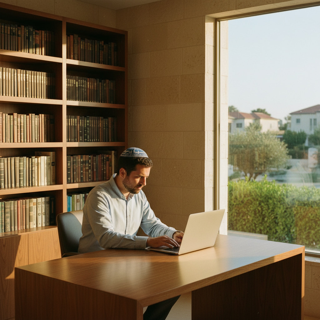 Remote work-friendly environment in Hashmonaim