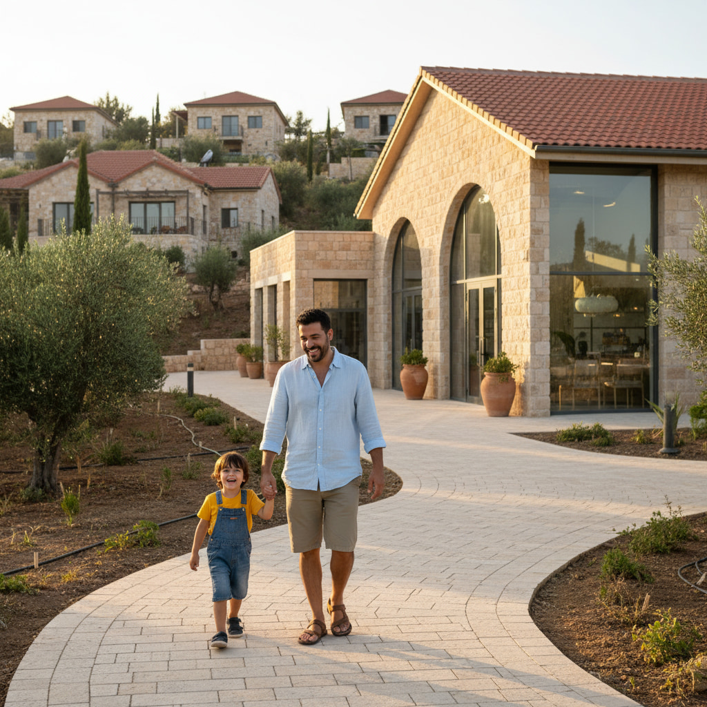 Community life in Mitzpe Shalem