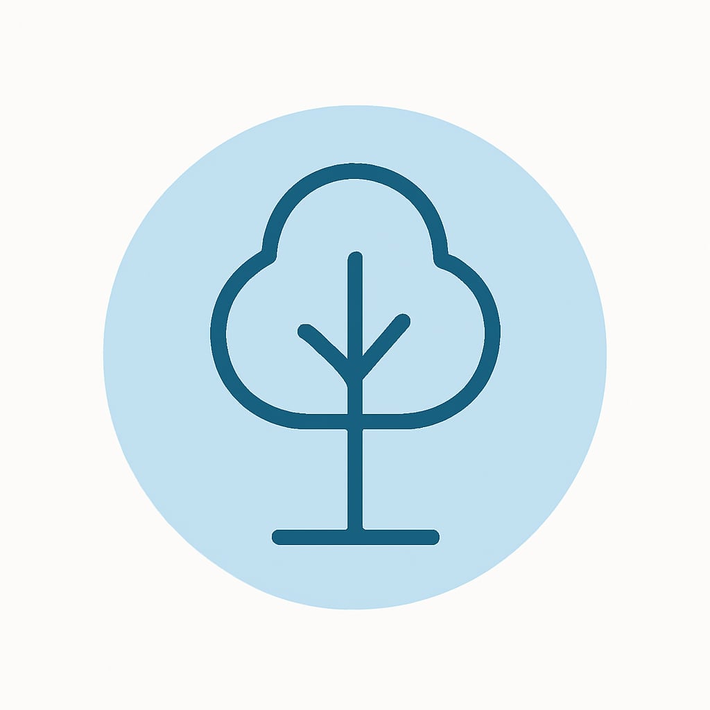 Icon representing natural spaces