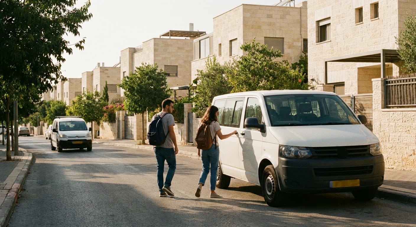 Transportation services in Merom Golan