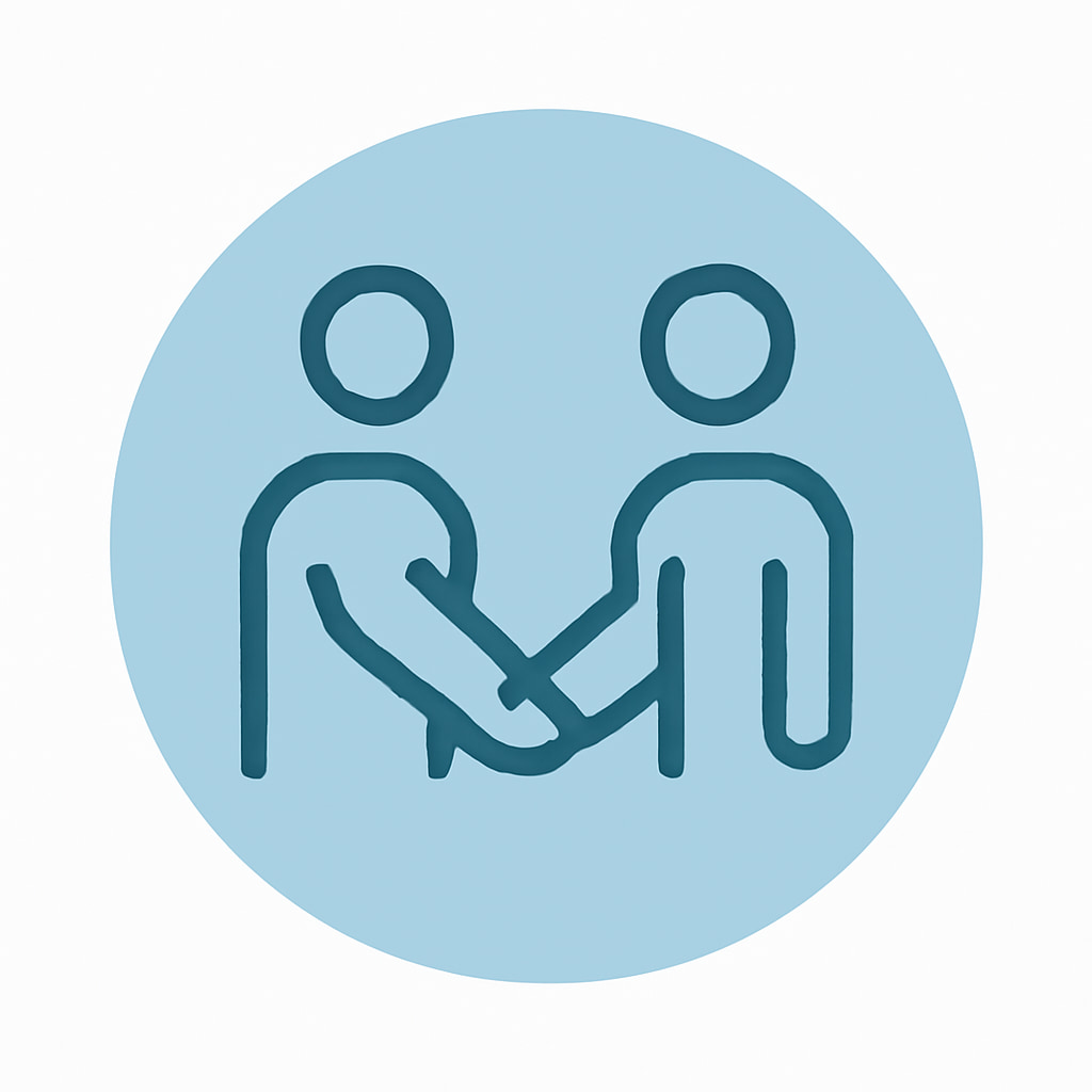 Icon representing community atmosphere