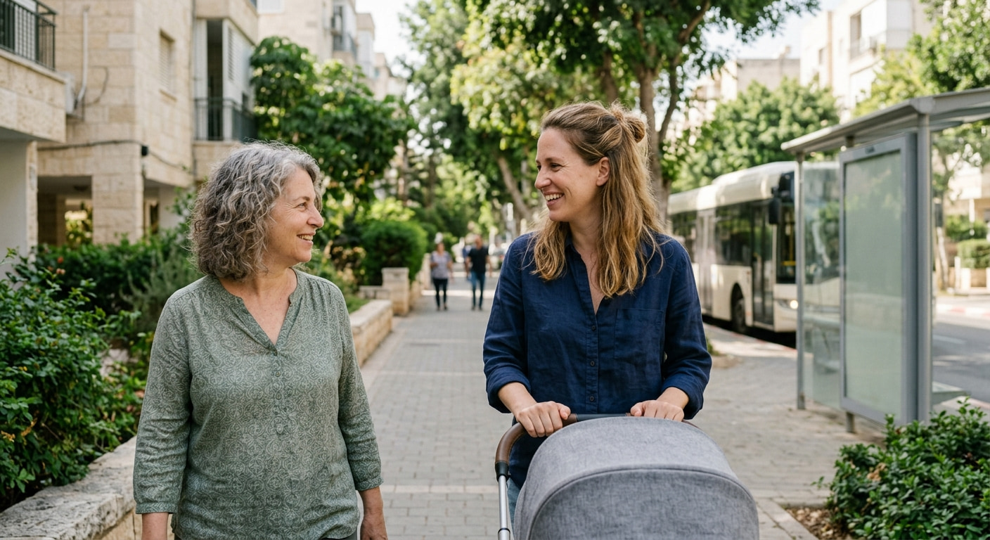 A quiet residential street in Shuva