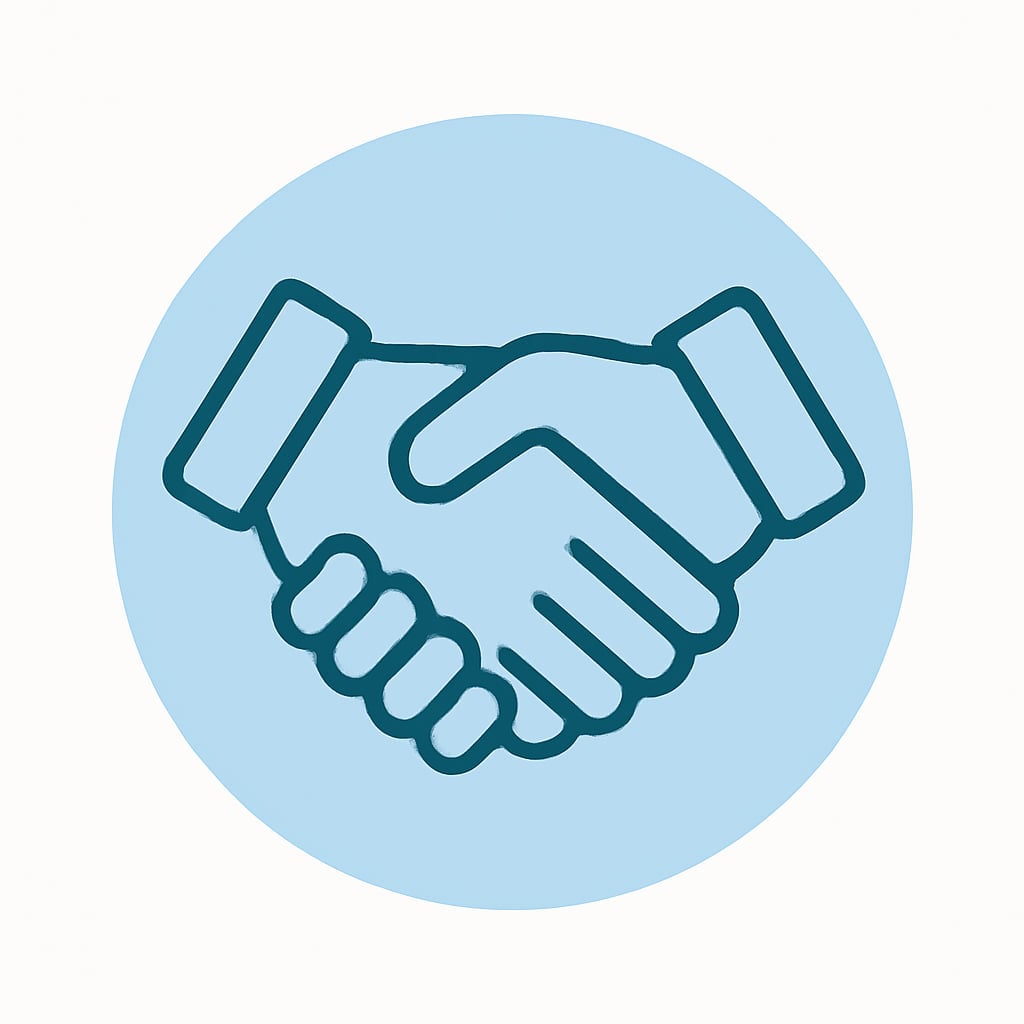 Icon representing community