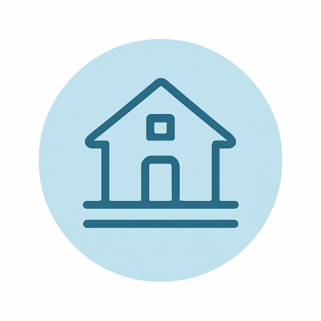 Property types icon representing diversity