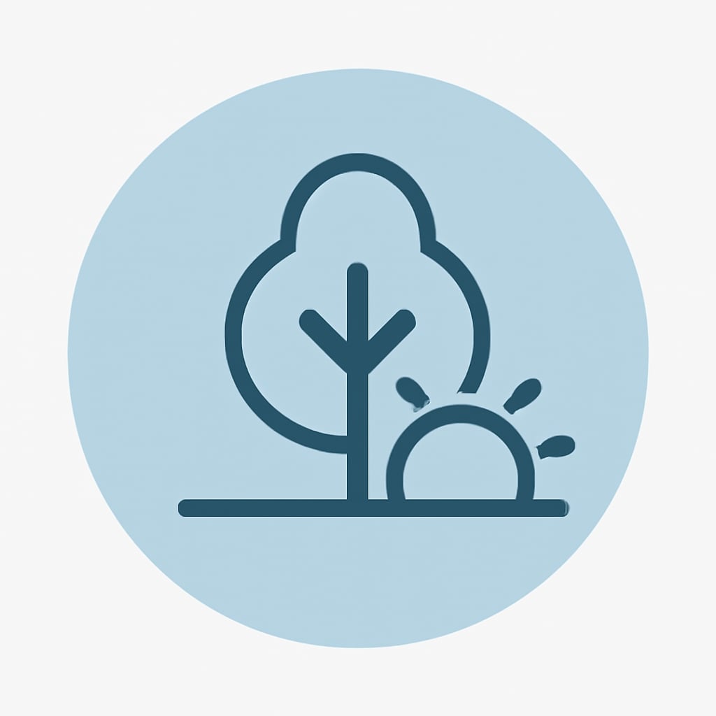 Icon representing nature