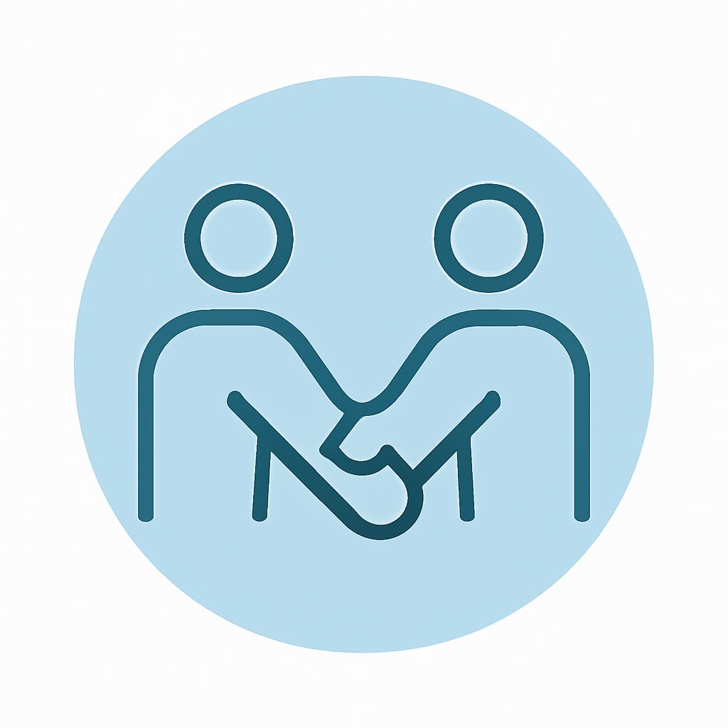 Community icon representing social ties