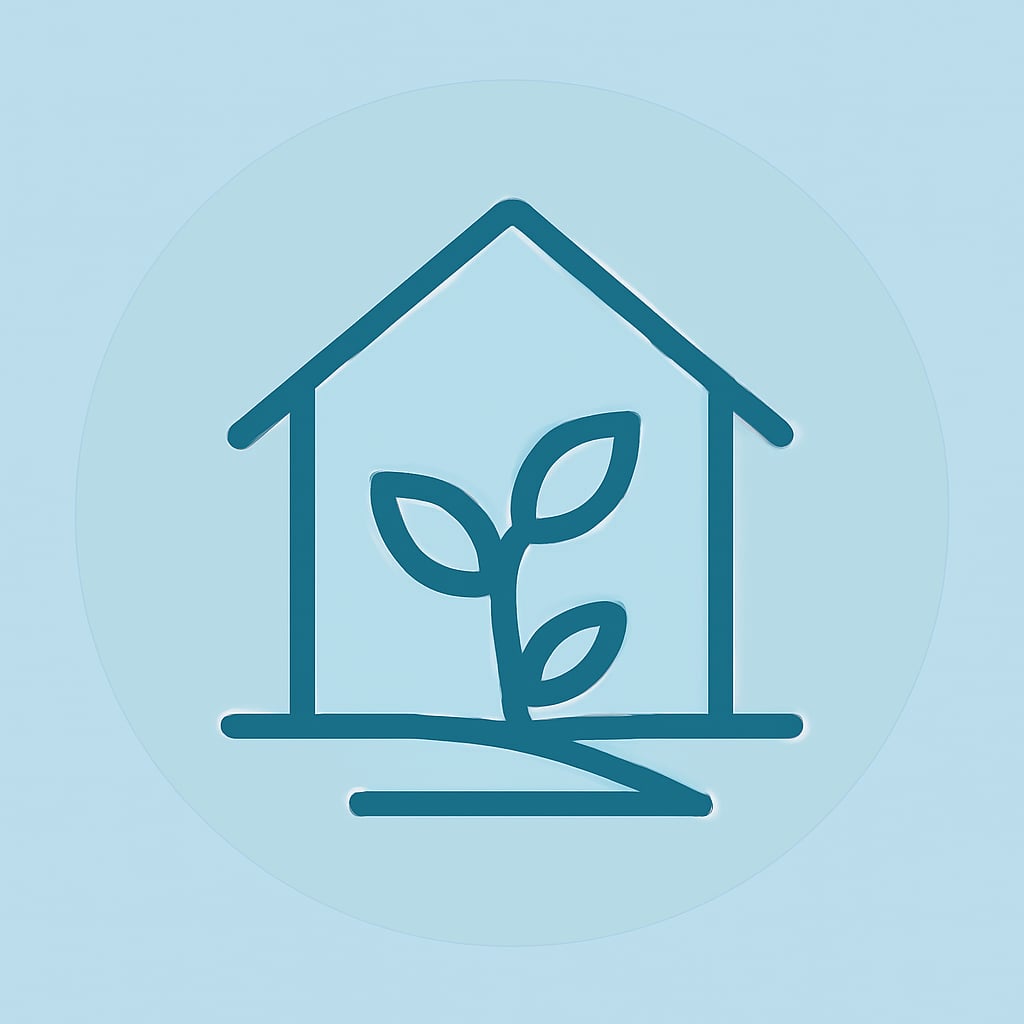 Icon representing space and privacy