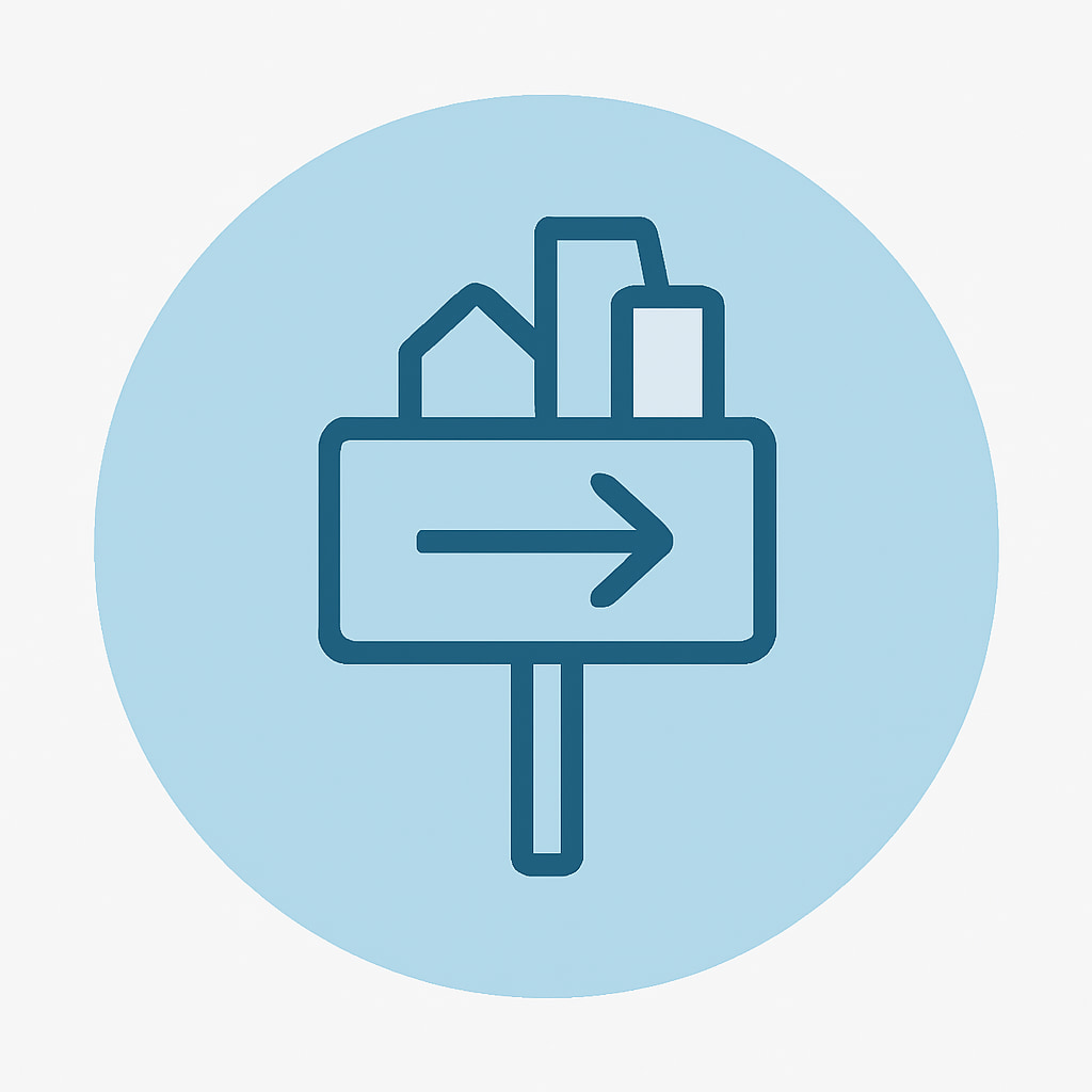 Icon representing easy access