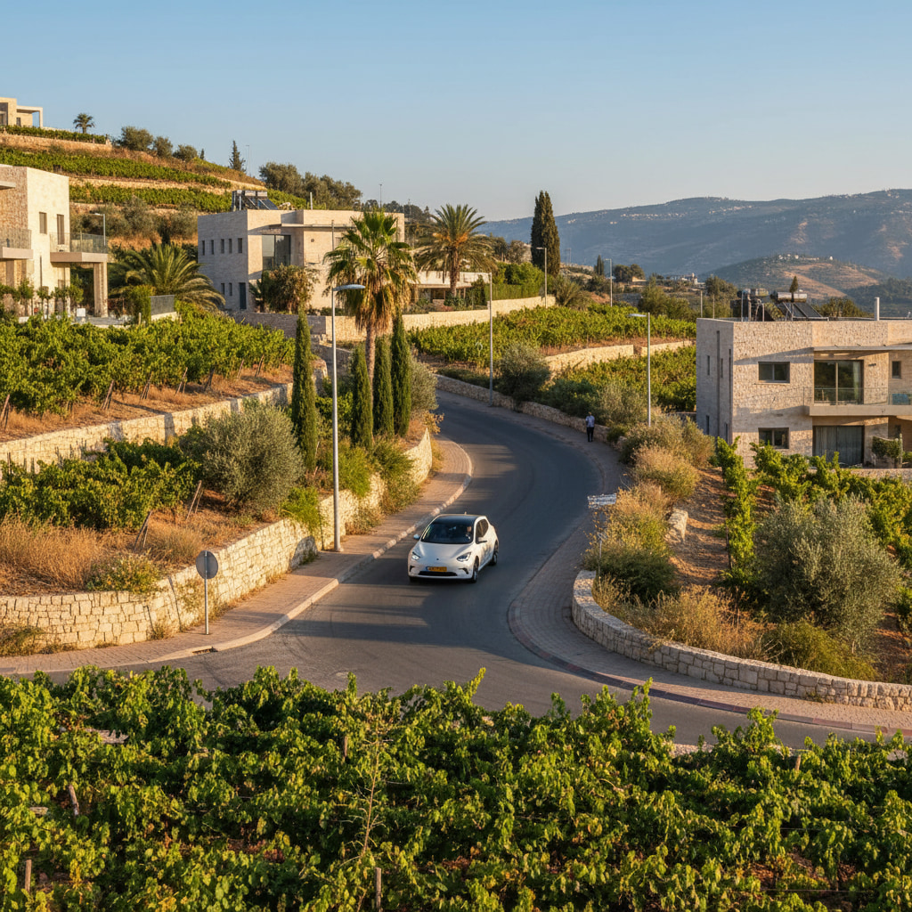 Transportation network in Beit Horon