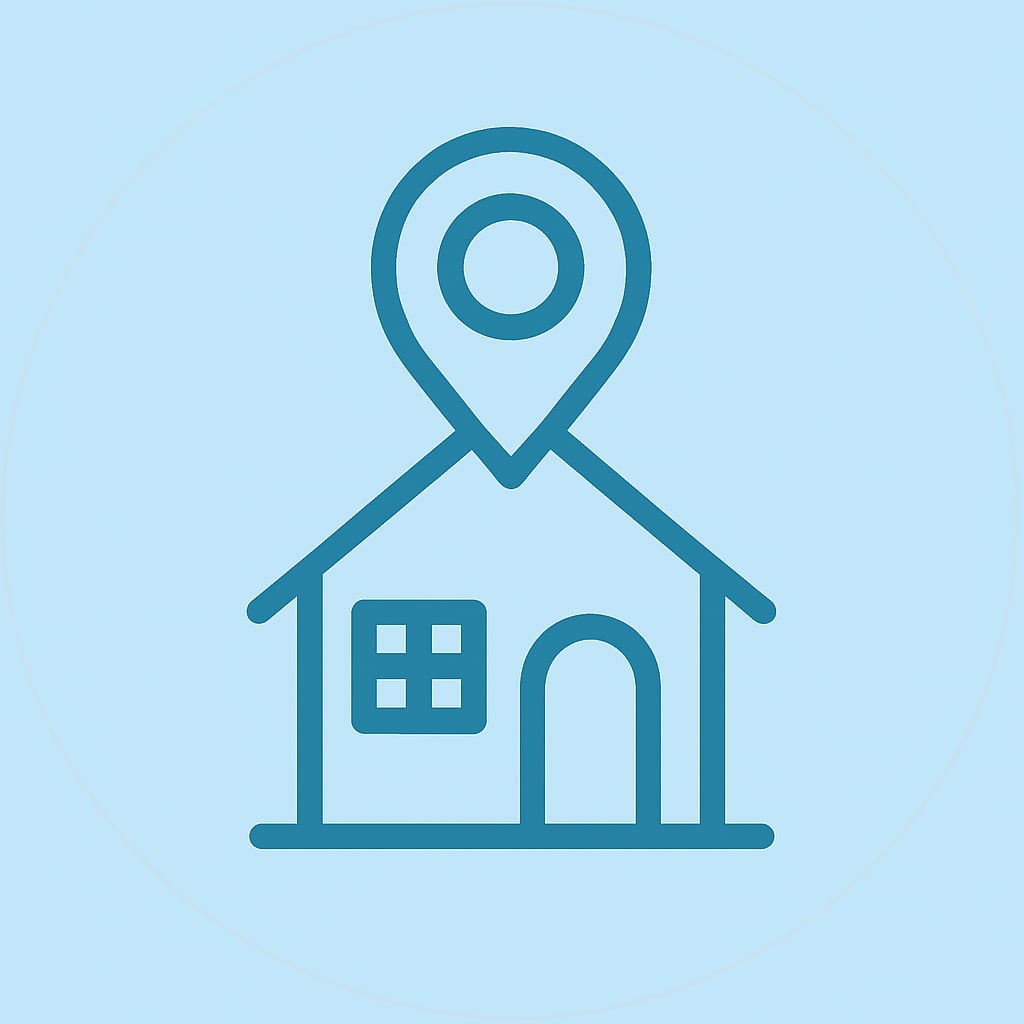 Practical location icon
