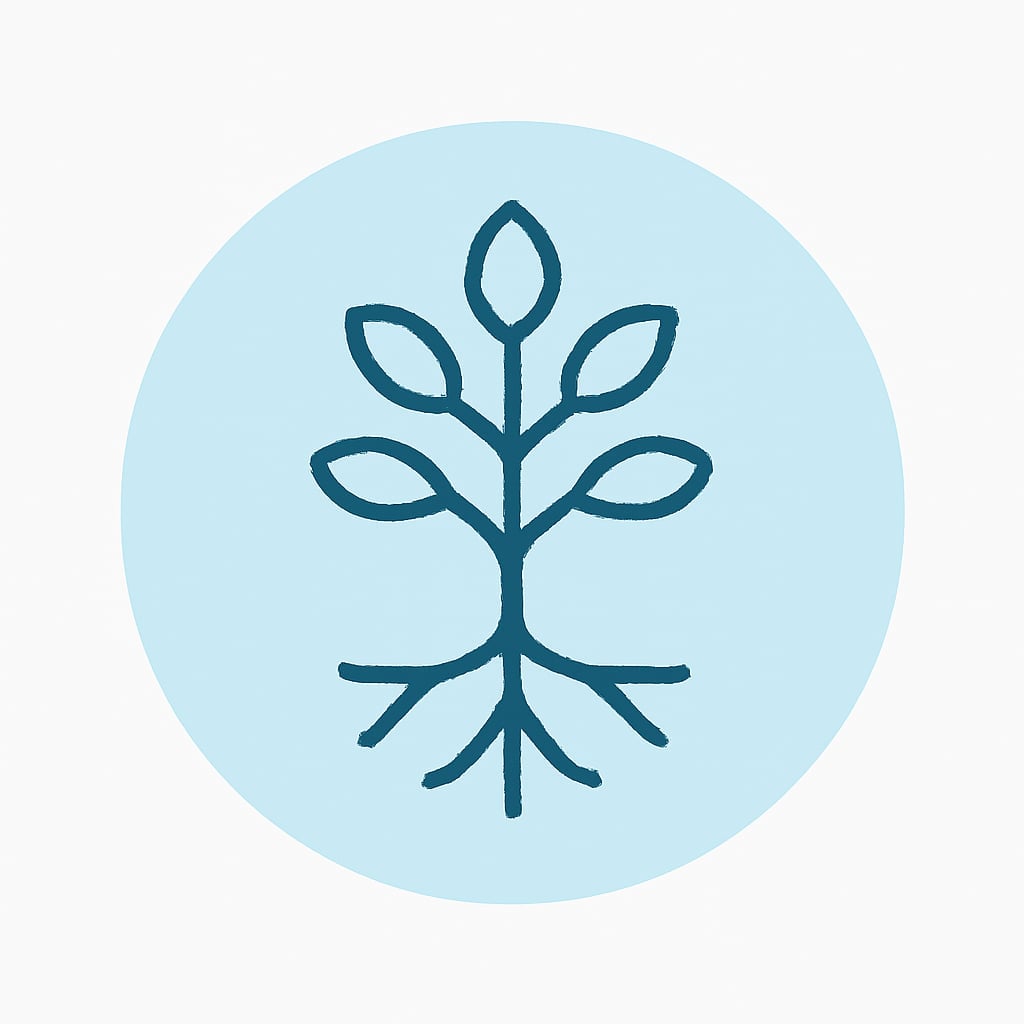 Icon representing nature and space
