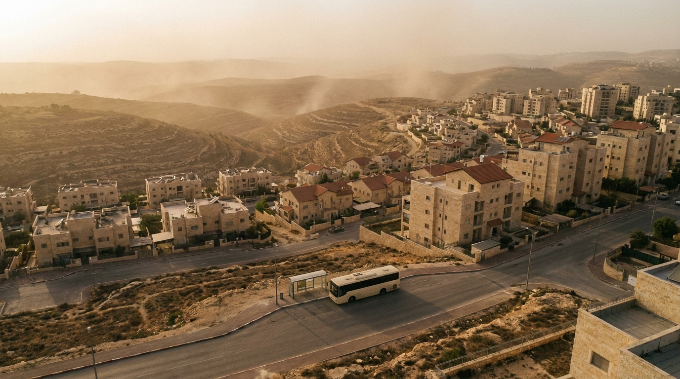 A scenic view of Bet Shemesh in the Jerusalem District