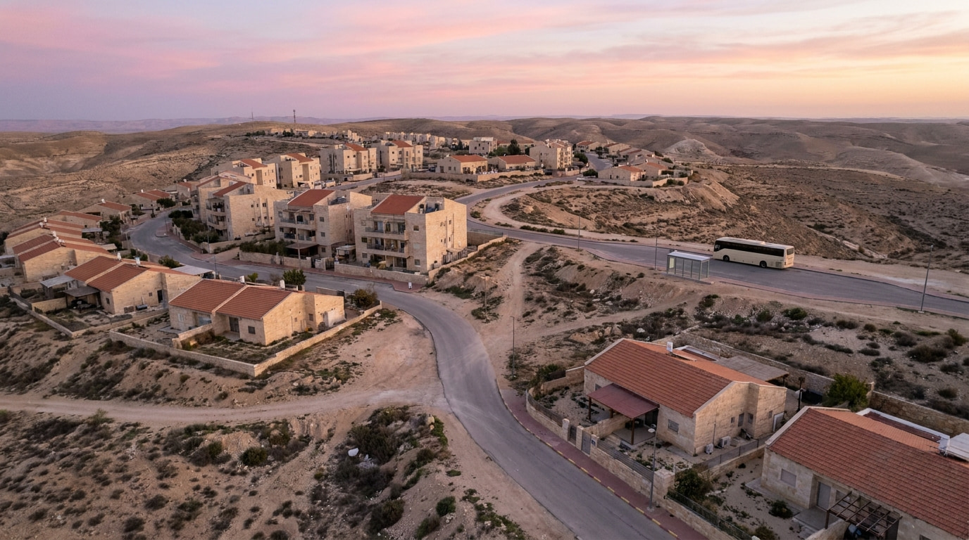 Scenic view of Nitzan in Southern District