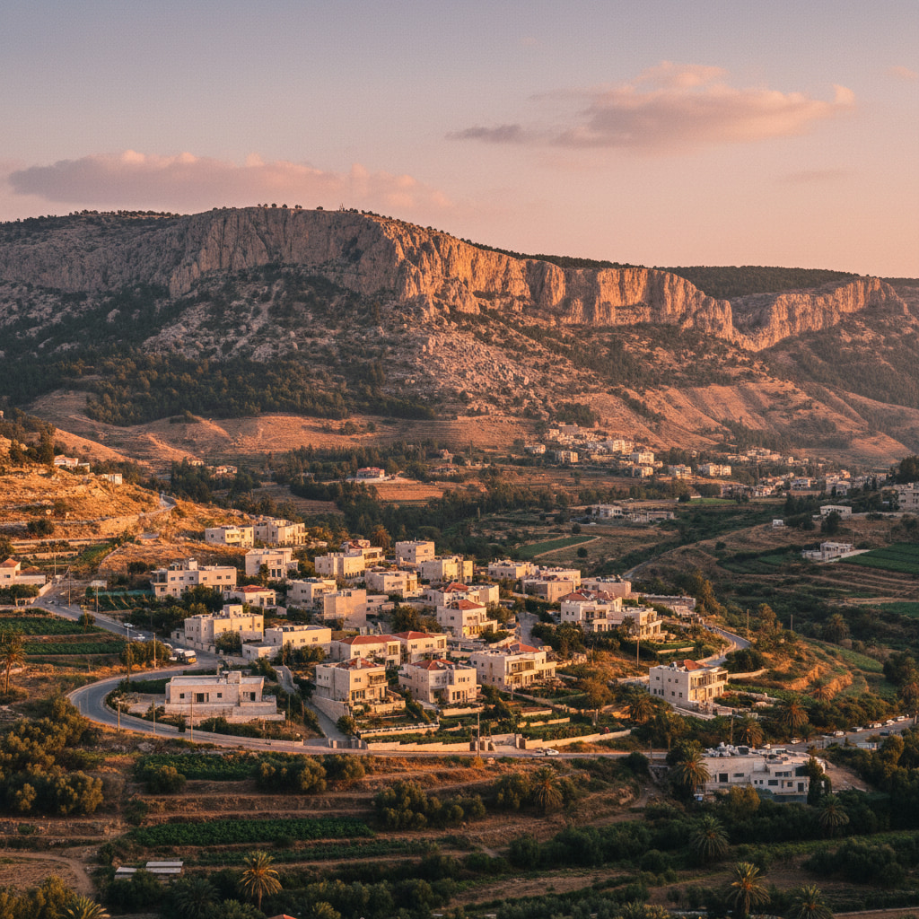A scenic view of Ketura in the Southern District