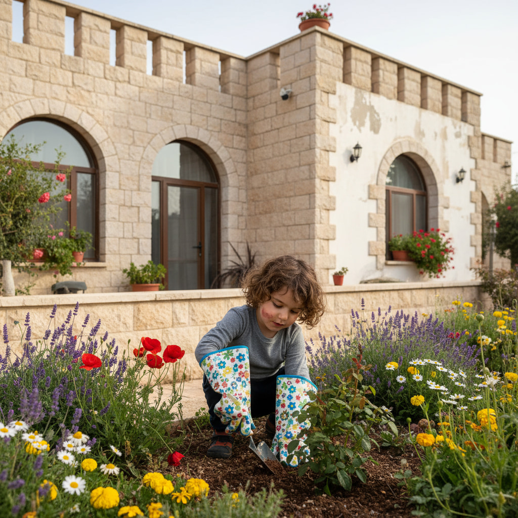 Family-friendly environment in Kfar Tapuach