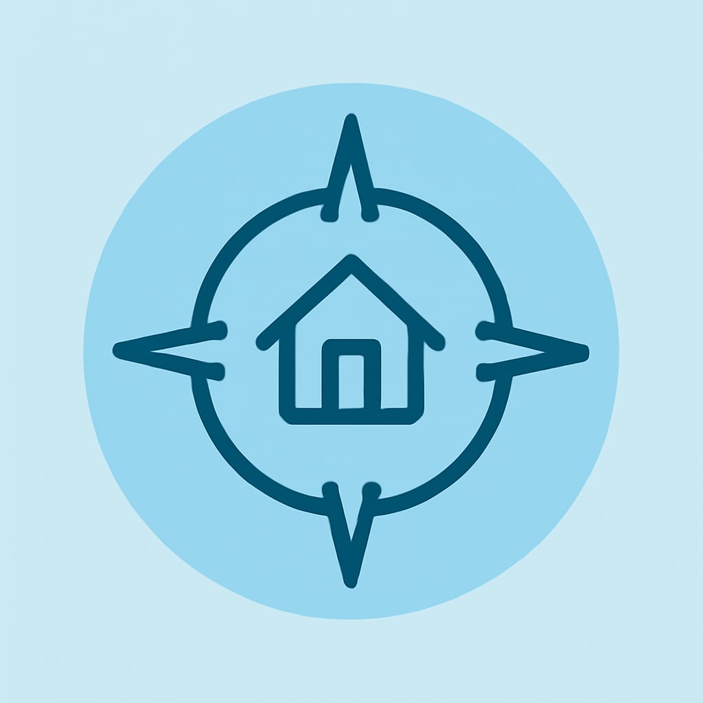 Practical location icon