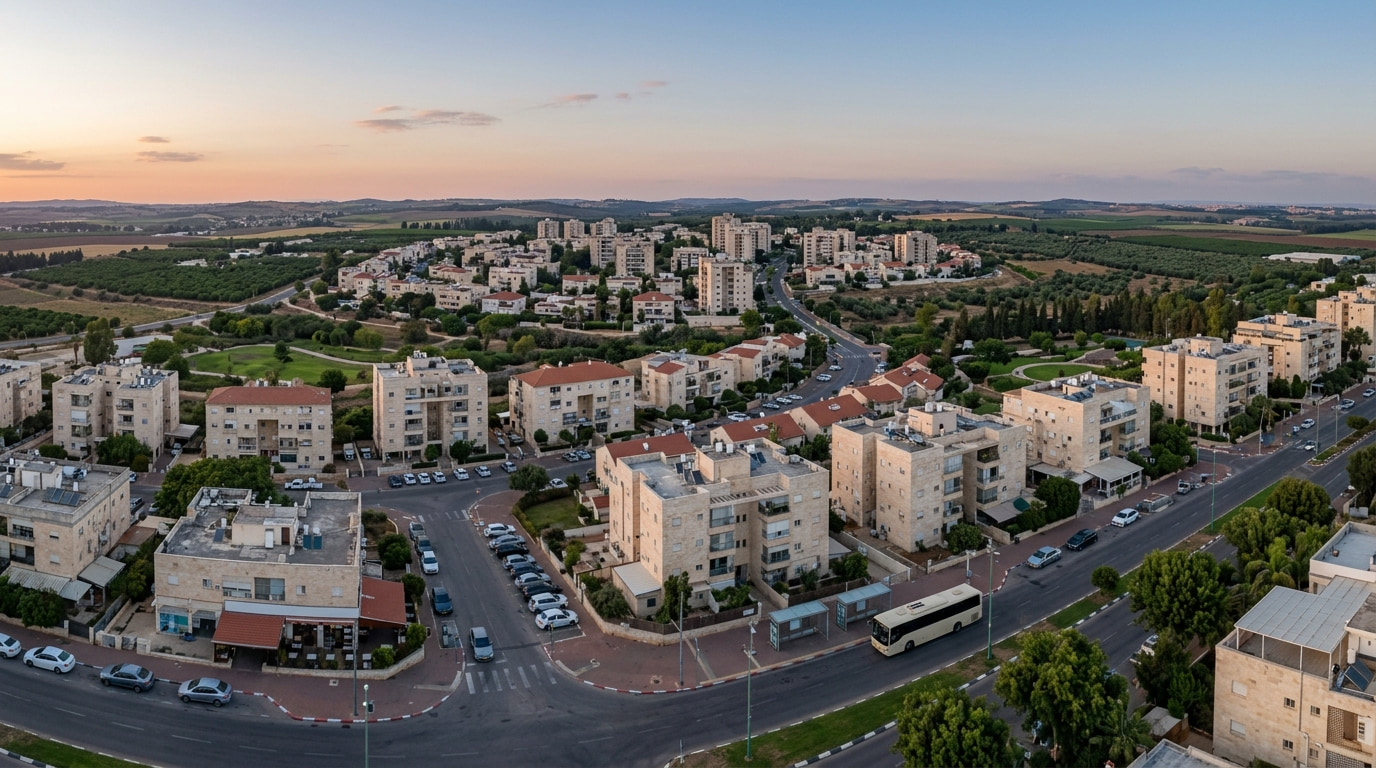 A representative scene of Petah Tikva in Central District