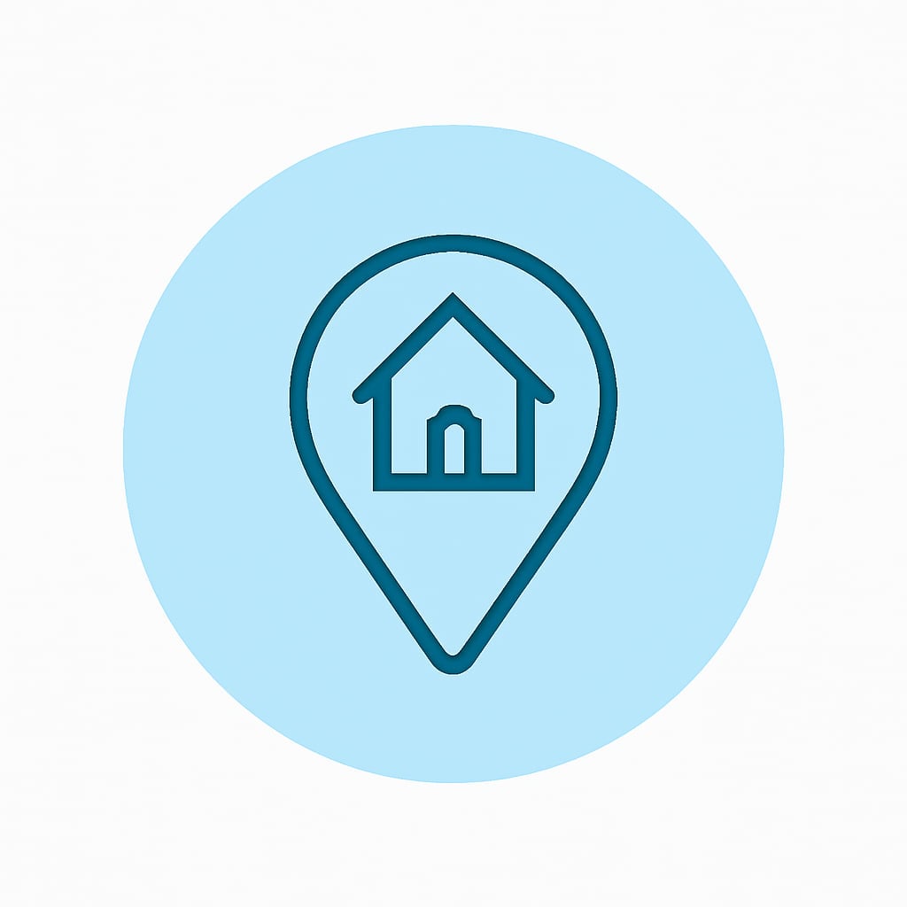 Practical location icon