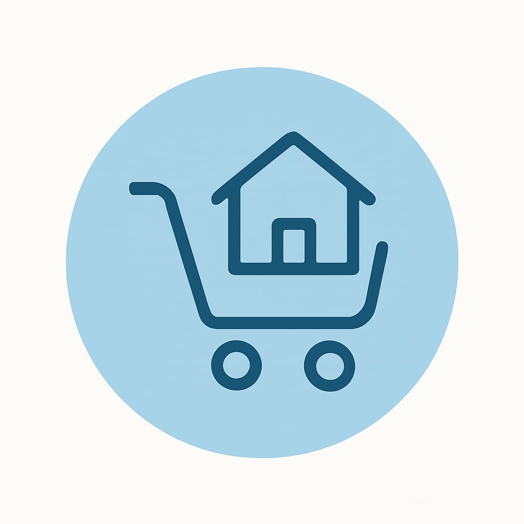 Icon representing local and regional services