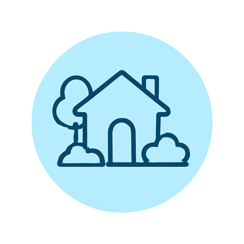 Space and privacy icon