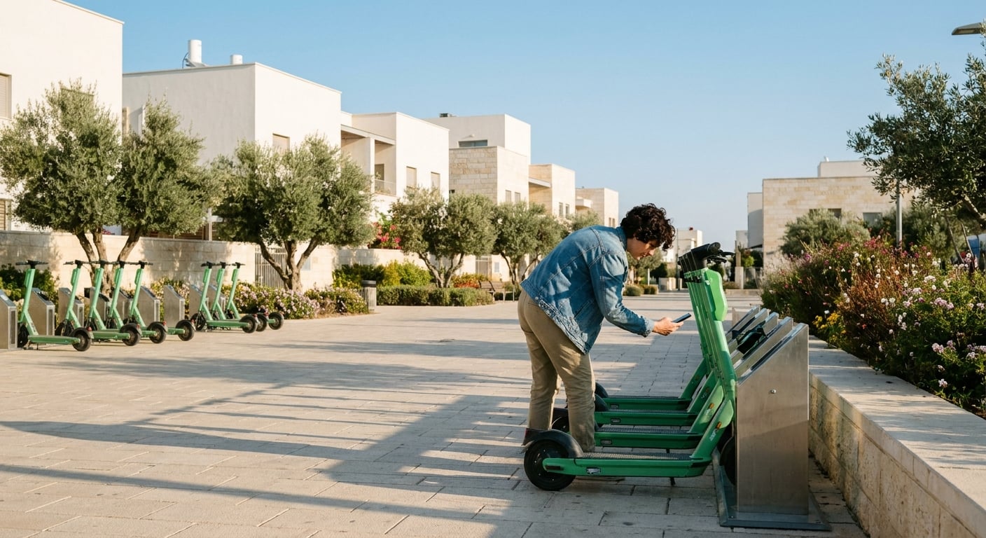 Transportation options in Yokneam Illit