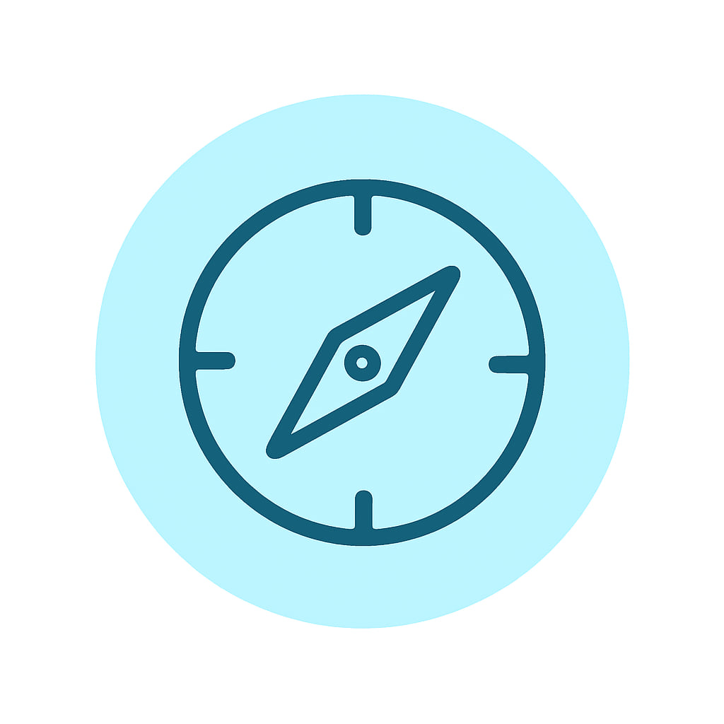 Practical location icon