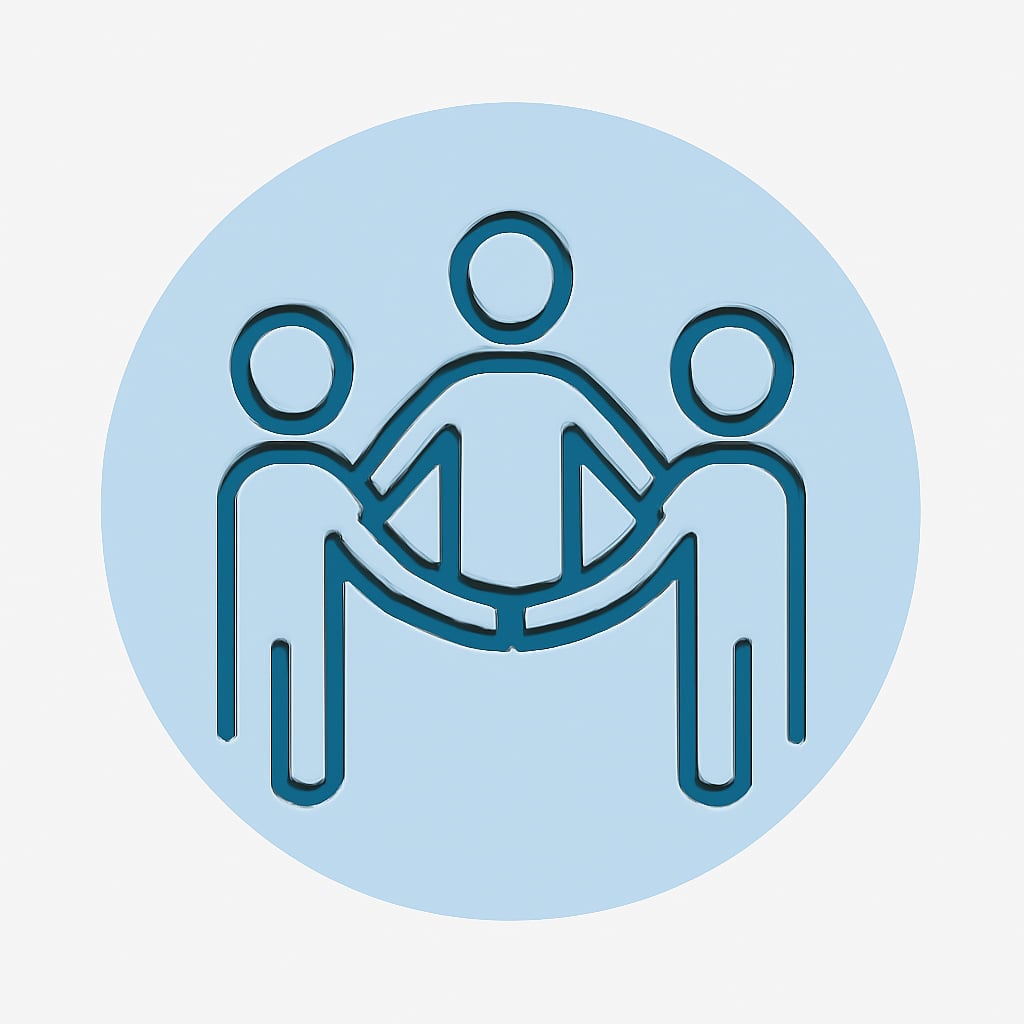 Icon representing community