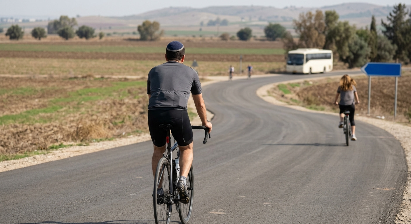 Nature enthusiasts hiking near Sederot