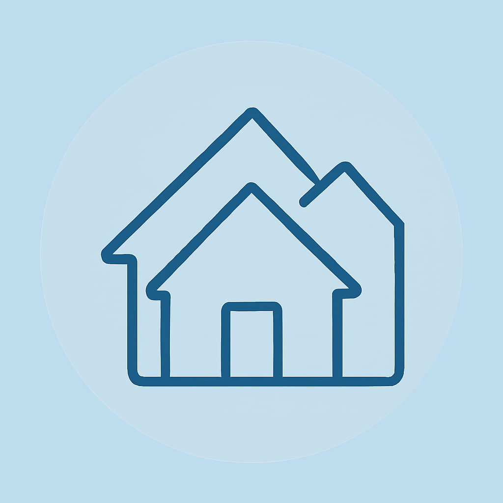 Icon representing variety of property types