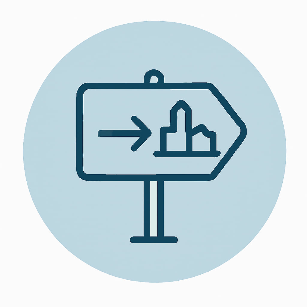Icon representing easy access
