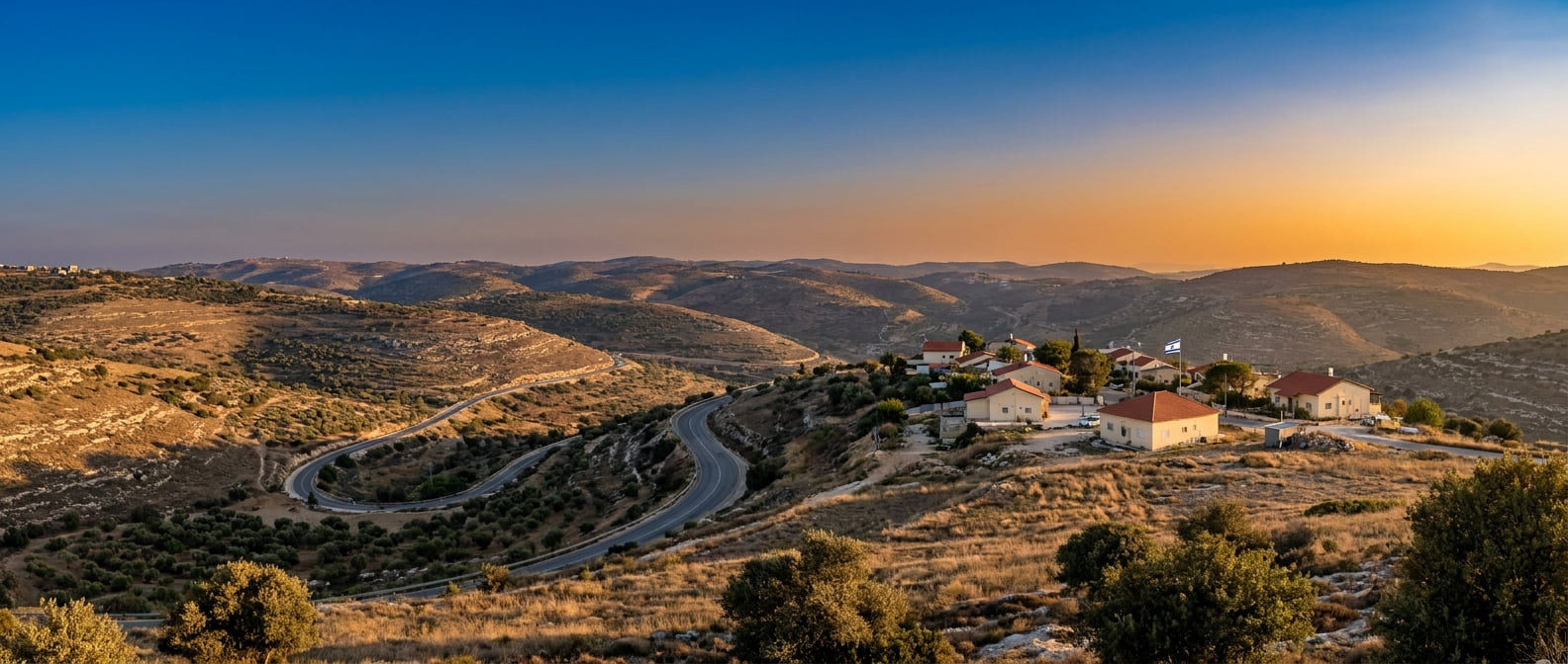 Low-density living scene in Beit Hagai