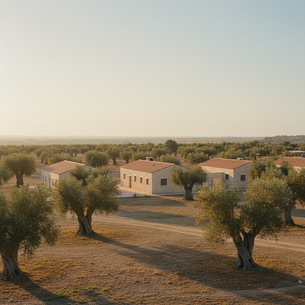 A scenic view of Nahal Oz in Southern District