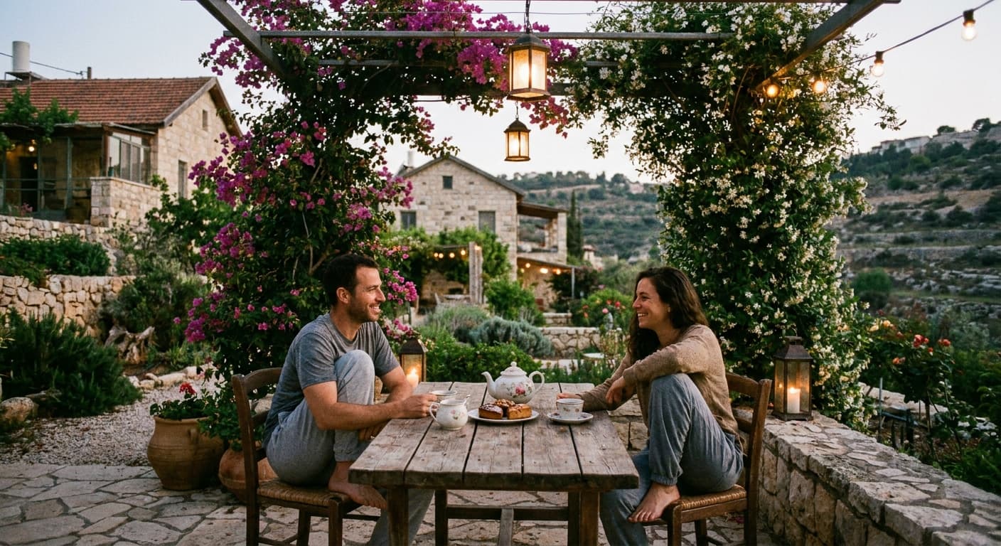 Family-friendly environment in Bat Ayin