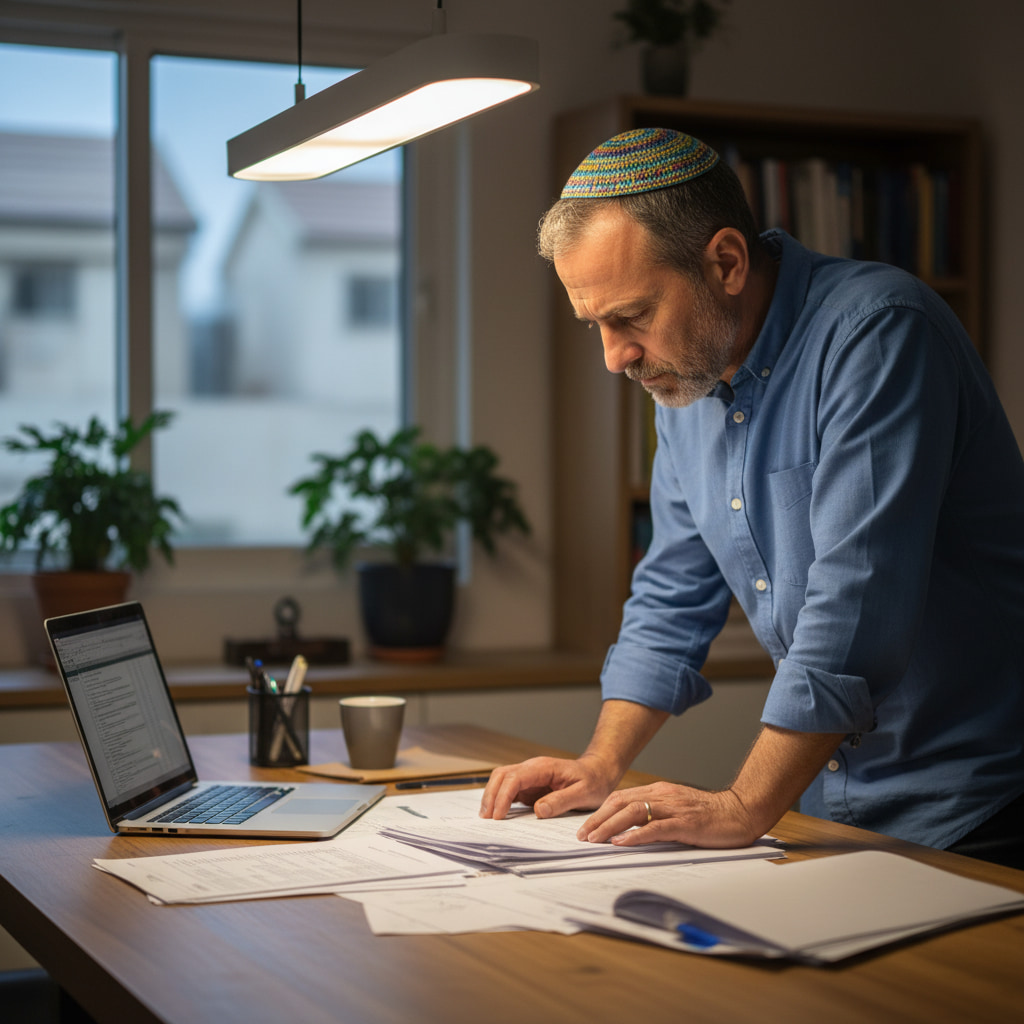 Remote worker in a home office in Lapid