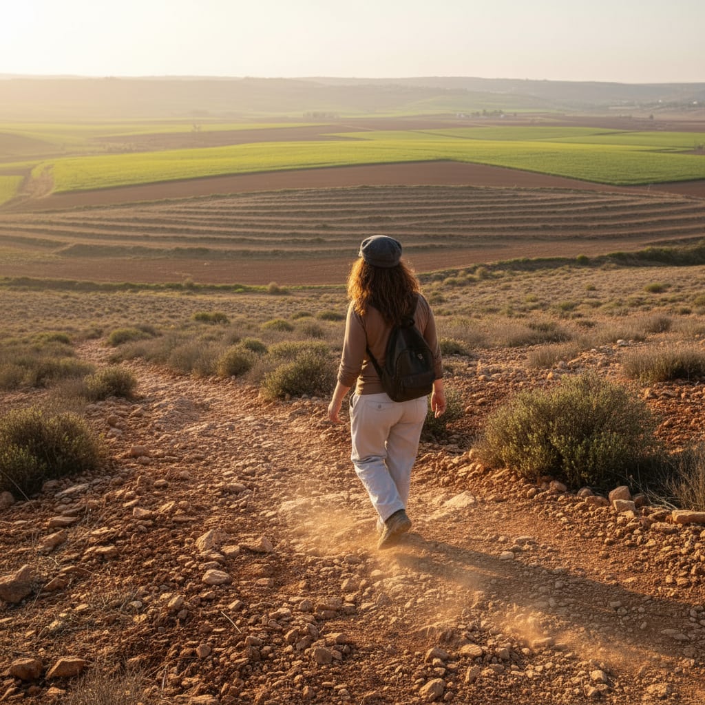 Nature enthusiast enjoying the outdoors in Kfar Aza
