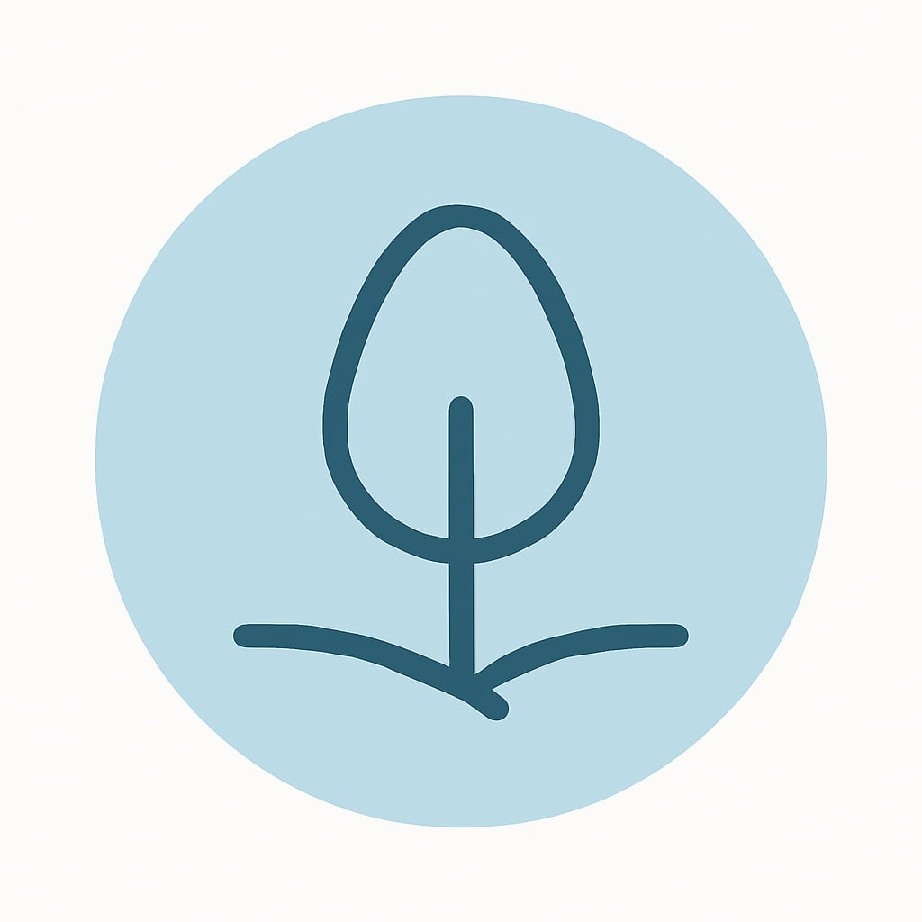 Icon representing space and nature