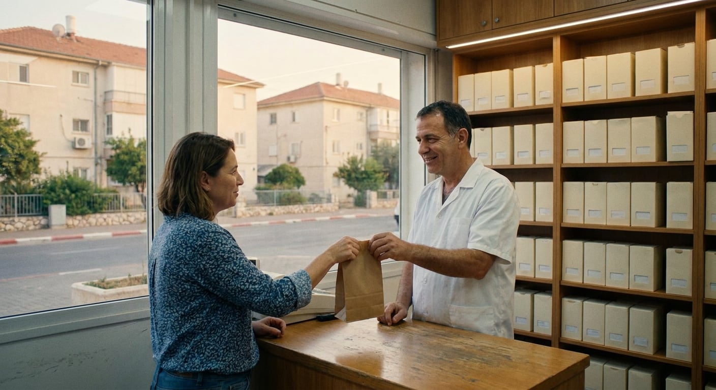 Local shops in Migdal HaEmek
