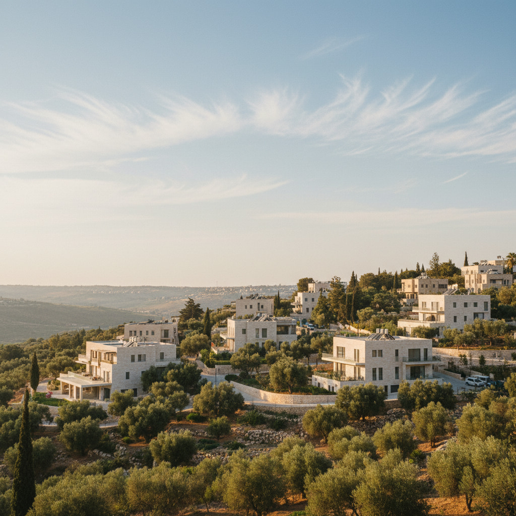 A scenic view of Kerem Shalom in the Southern District