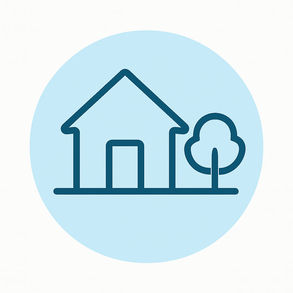 Space and privacy icon