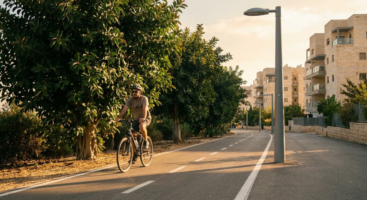 Transportation options in Alon Shvut