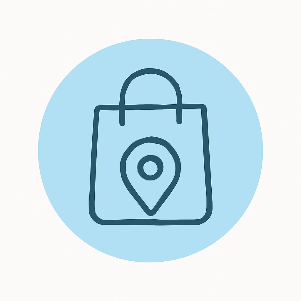 Icon representing local and regional services