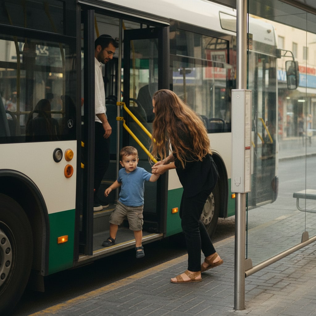Transportation network in Kfar Vitkin