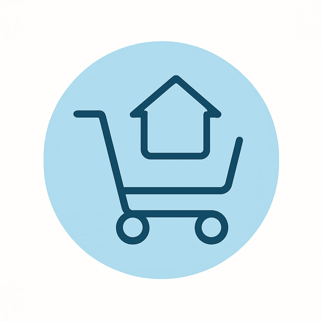 Services icon depicting essentials