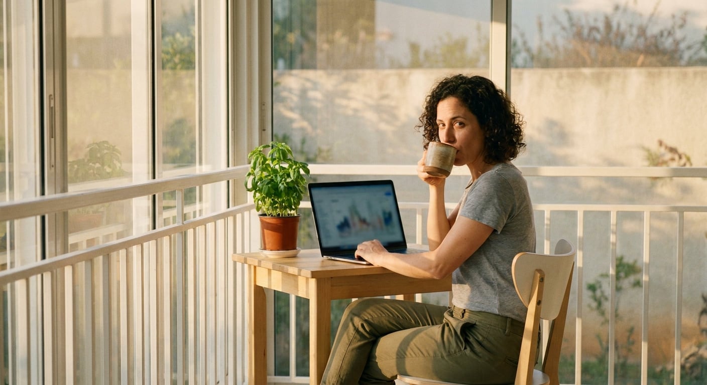 Remote work setting in Bustan HaGalil