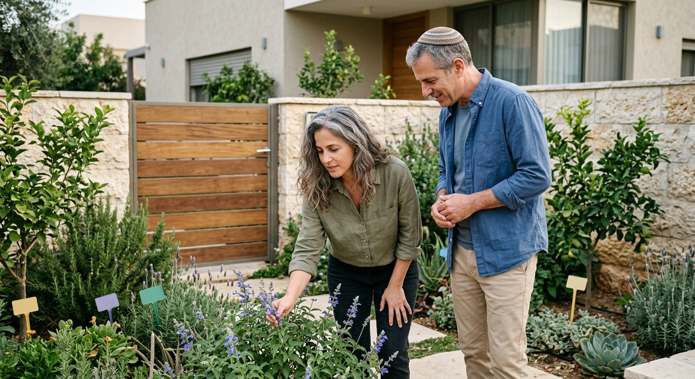 Long-term buyer reviewing property plans