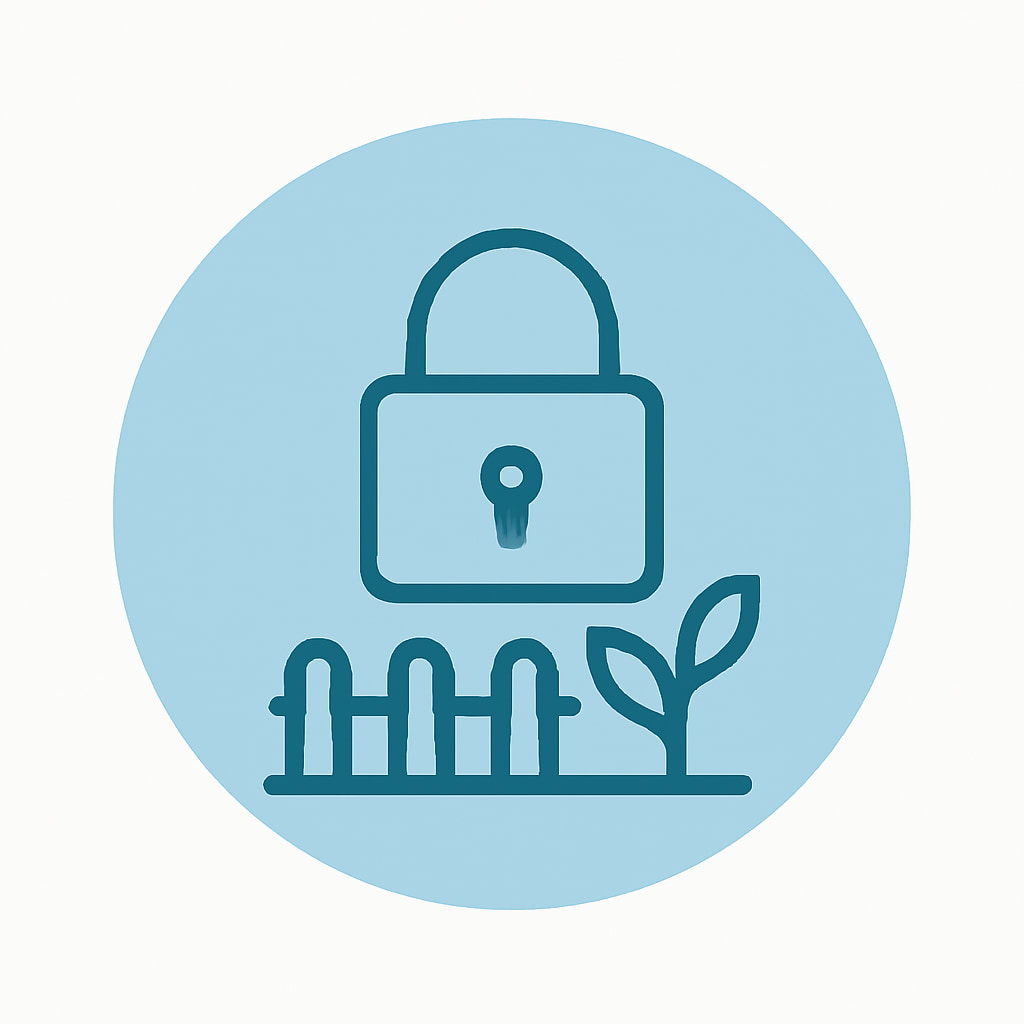 Privacy icon representing space