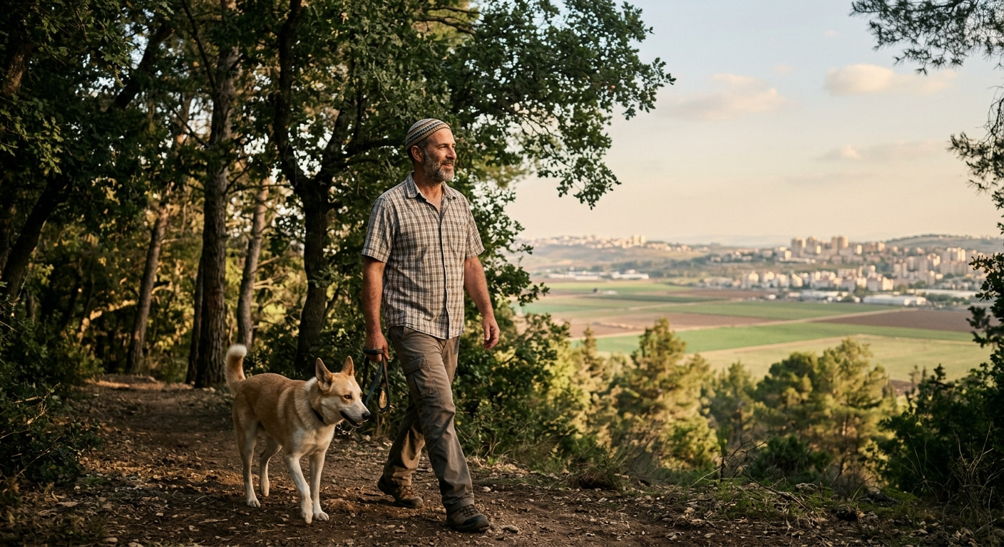 Relaxed retirement lifestyle scene